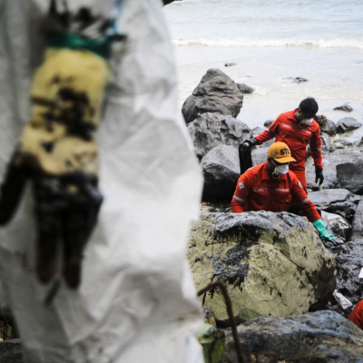 Fishermen, whose families had relied on these waters for generations, found their nets heavy with oil and despair instead of fish.