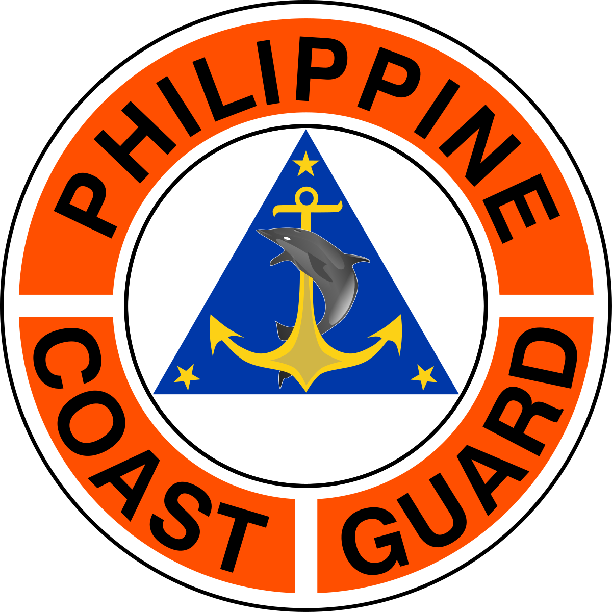 The Philippine Coast Guard (PCG) is the third armed uniformed service of the country attached to the Philippines' Department of Transportation.